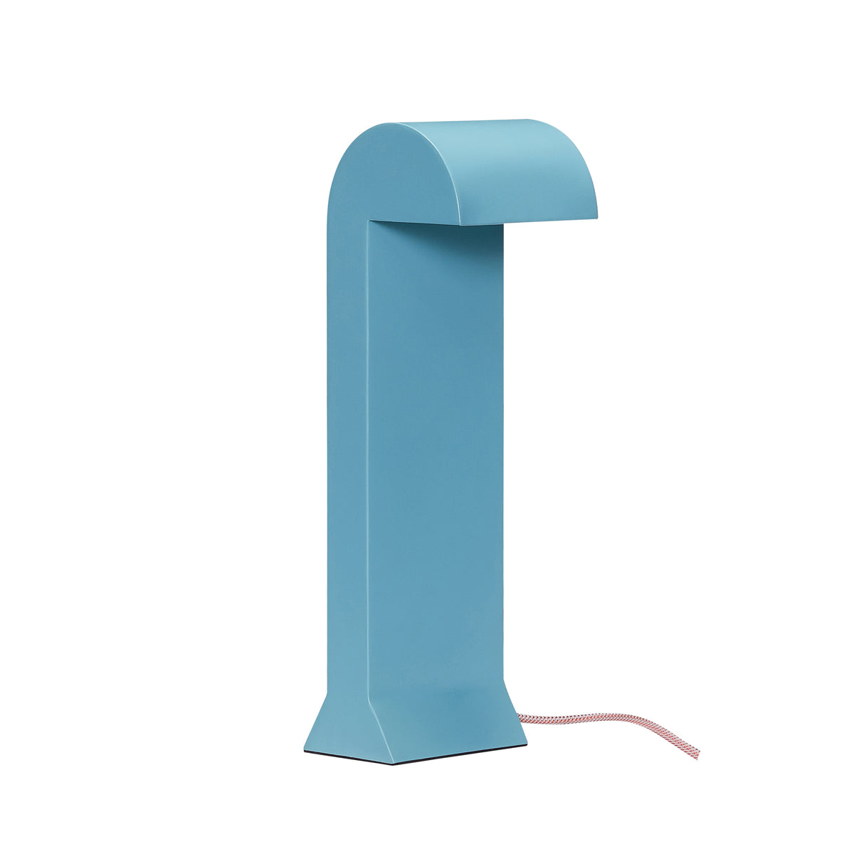 PolsterOase Möbel – Soothe LED, Tischlampe aus Metall und Polycarbonat, Türkis