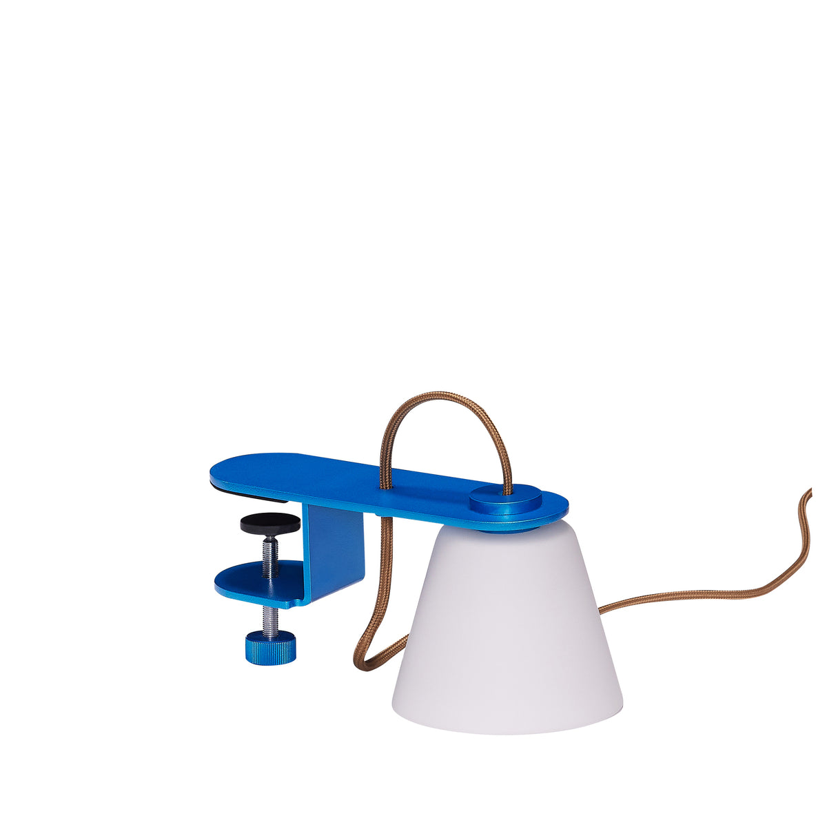 Lure Wandleuchte Metallicblau