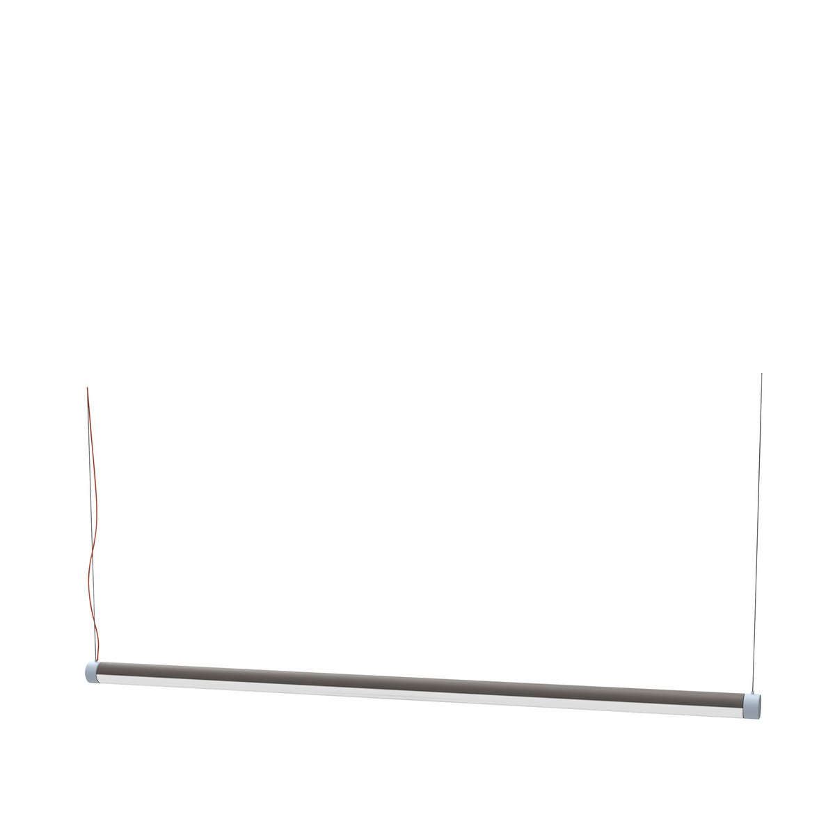 Interplay Pendelleuchte L 152 cm Braun/Blau/Orange