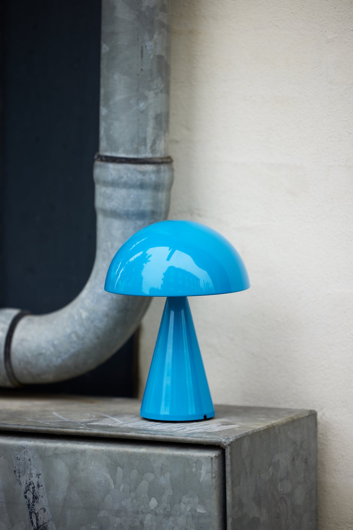 PolsterOase Möbel – Mush Akku, Tischlampe, Blau – Ansicht 6