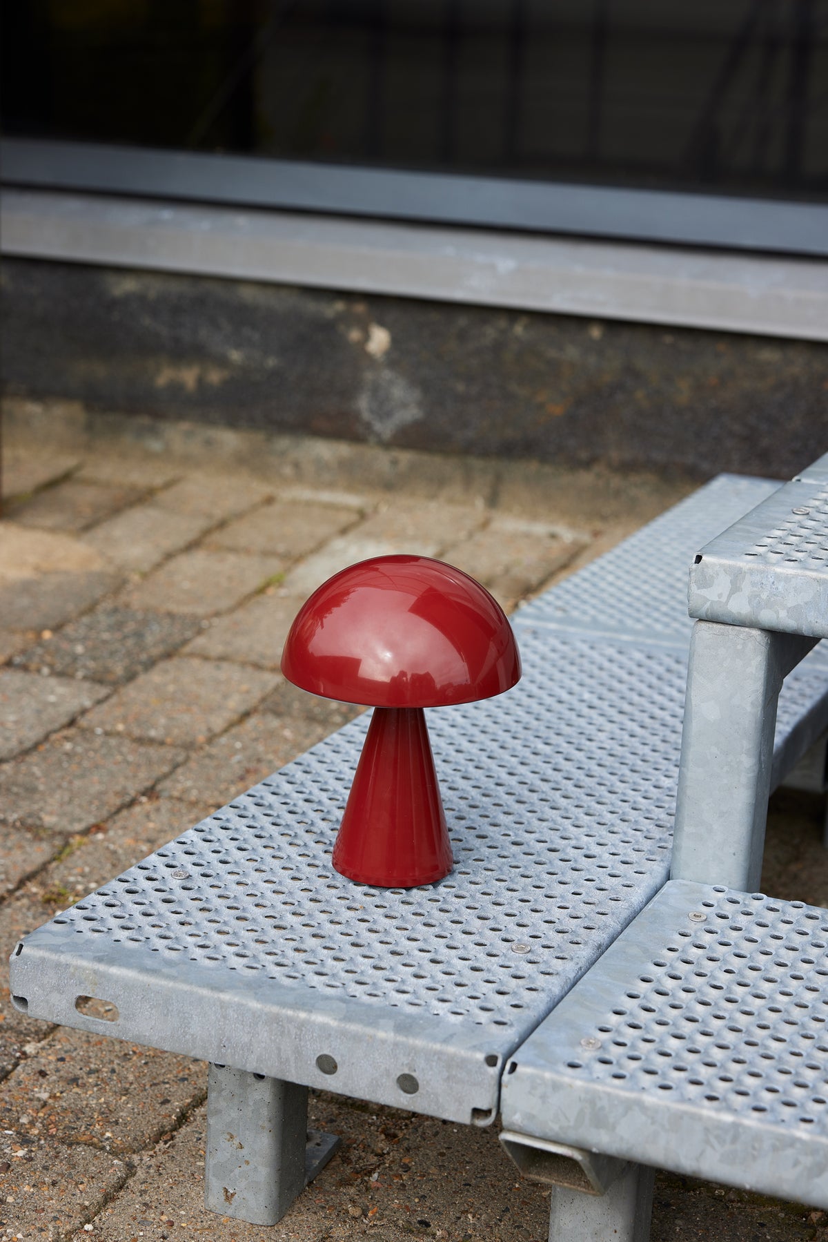 PolsterOase Möbel – Mush Akku, Tischlampe, Rot – Ansicht 6