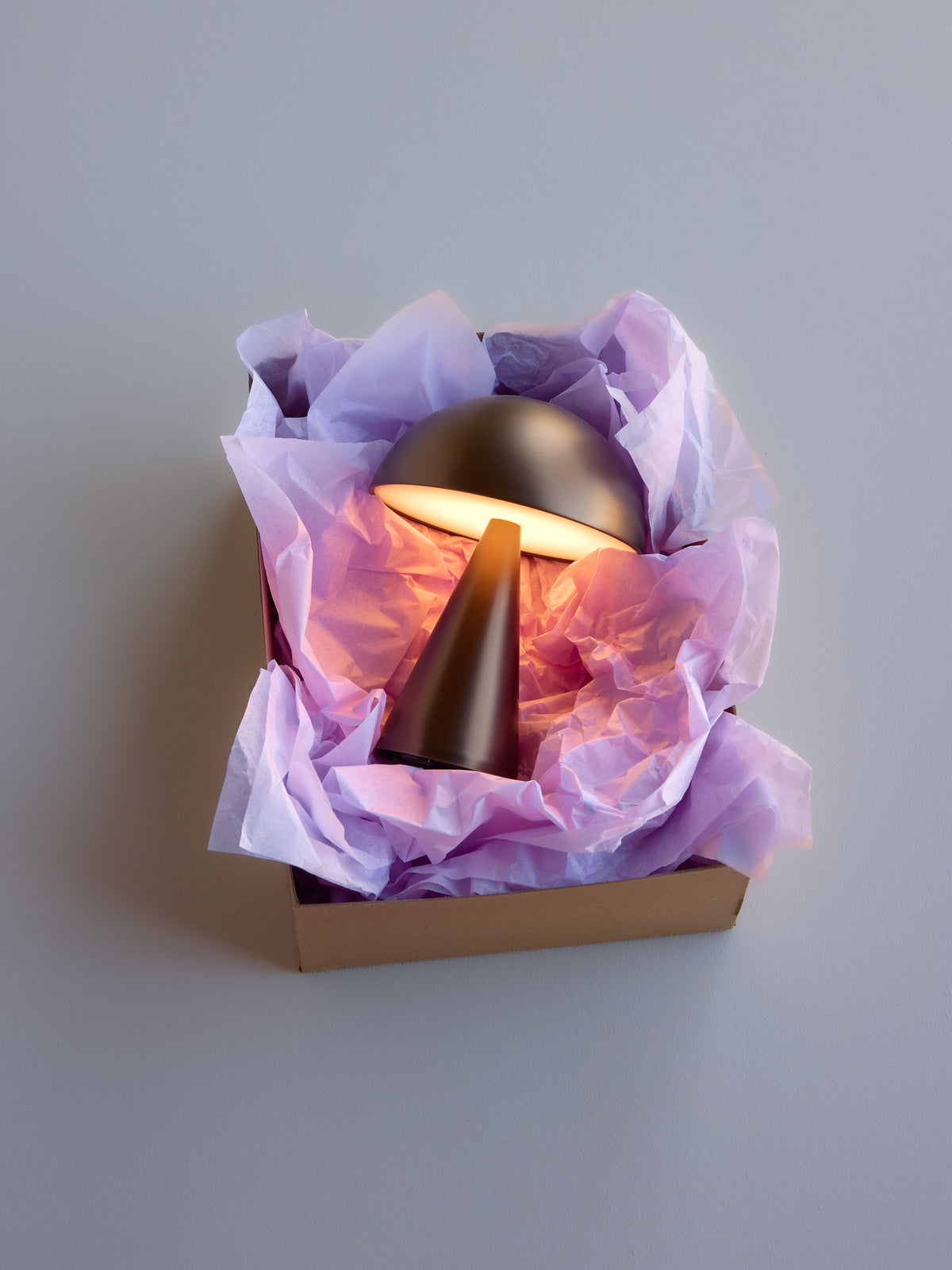 PolsterOase Möbel – Mush Akku, Tischlampe, Poliertes Messing – Ansicht 8