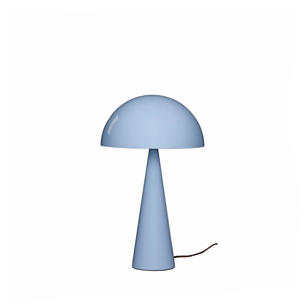 PolsterOase Möbel – Mush Tischlampe aus Metall, hoch, Eisblau