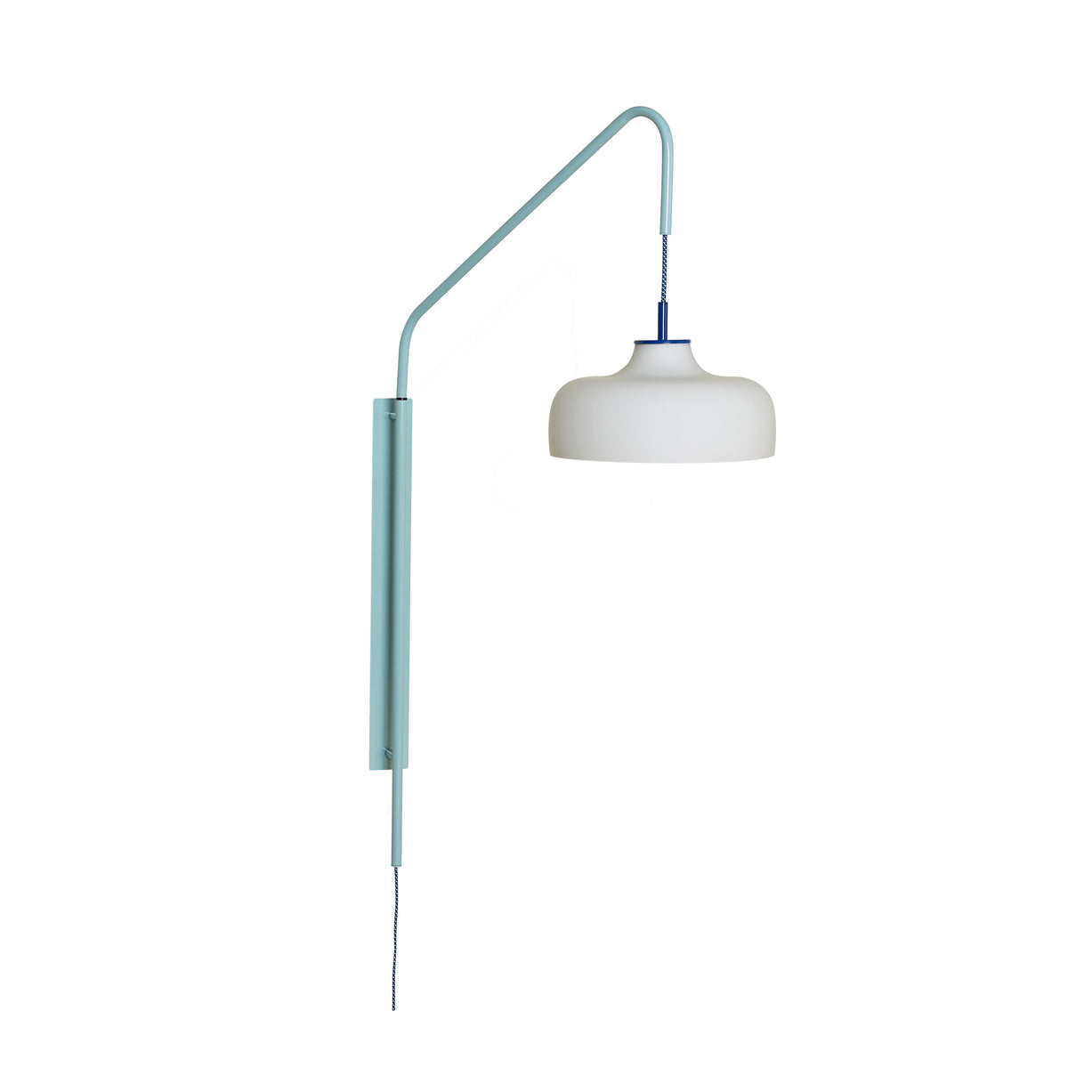 Current Wandleuchte Hellblau