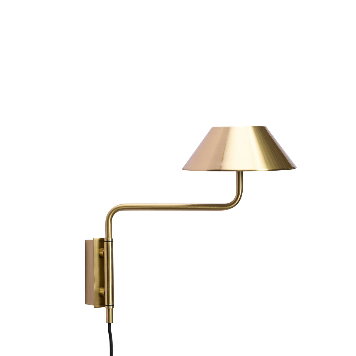 Cover-Wandleuchte Messing