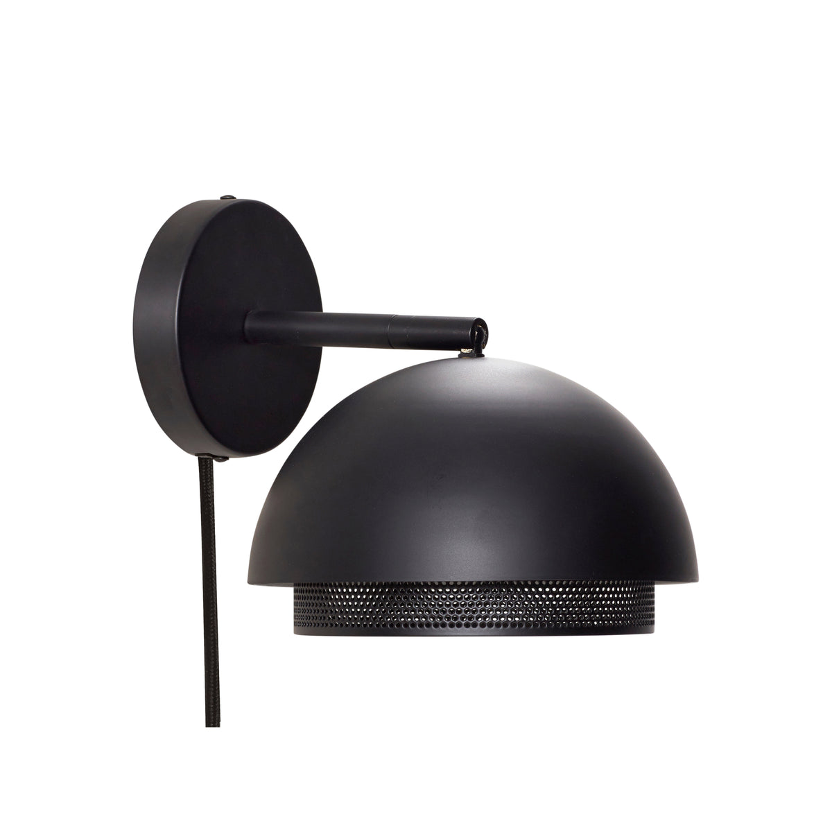 Edge Wandleuchte schwarz