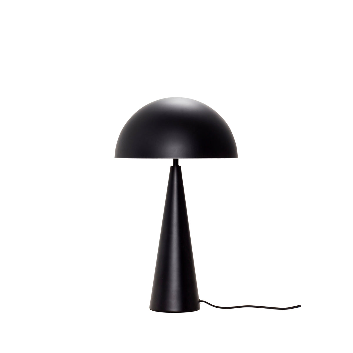 Mush hohe Tischlampe, schwarz