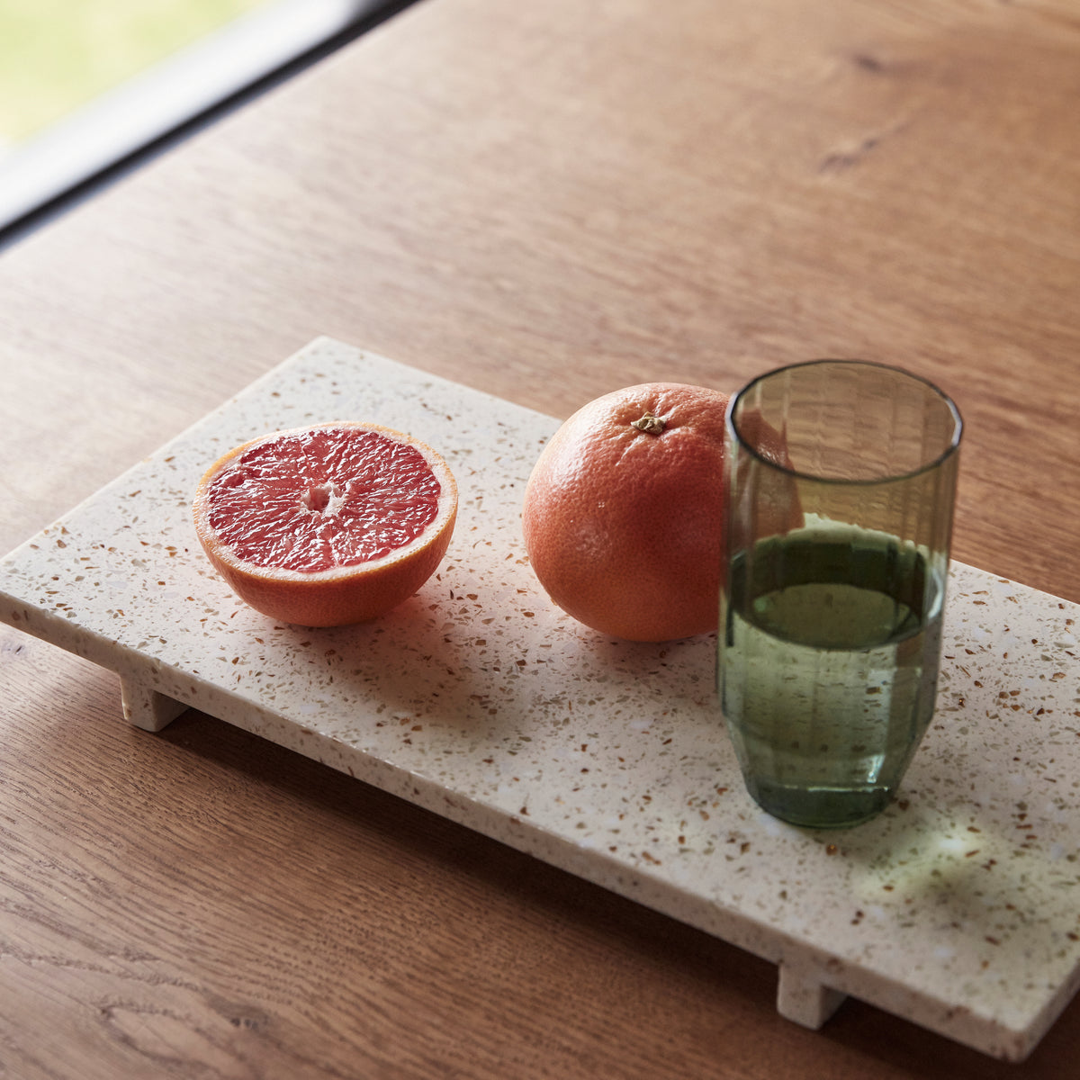 PolsterOase Möbel – Terrazzo Tablett aus Stein – Ansicht 5
