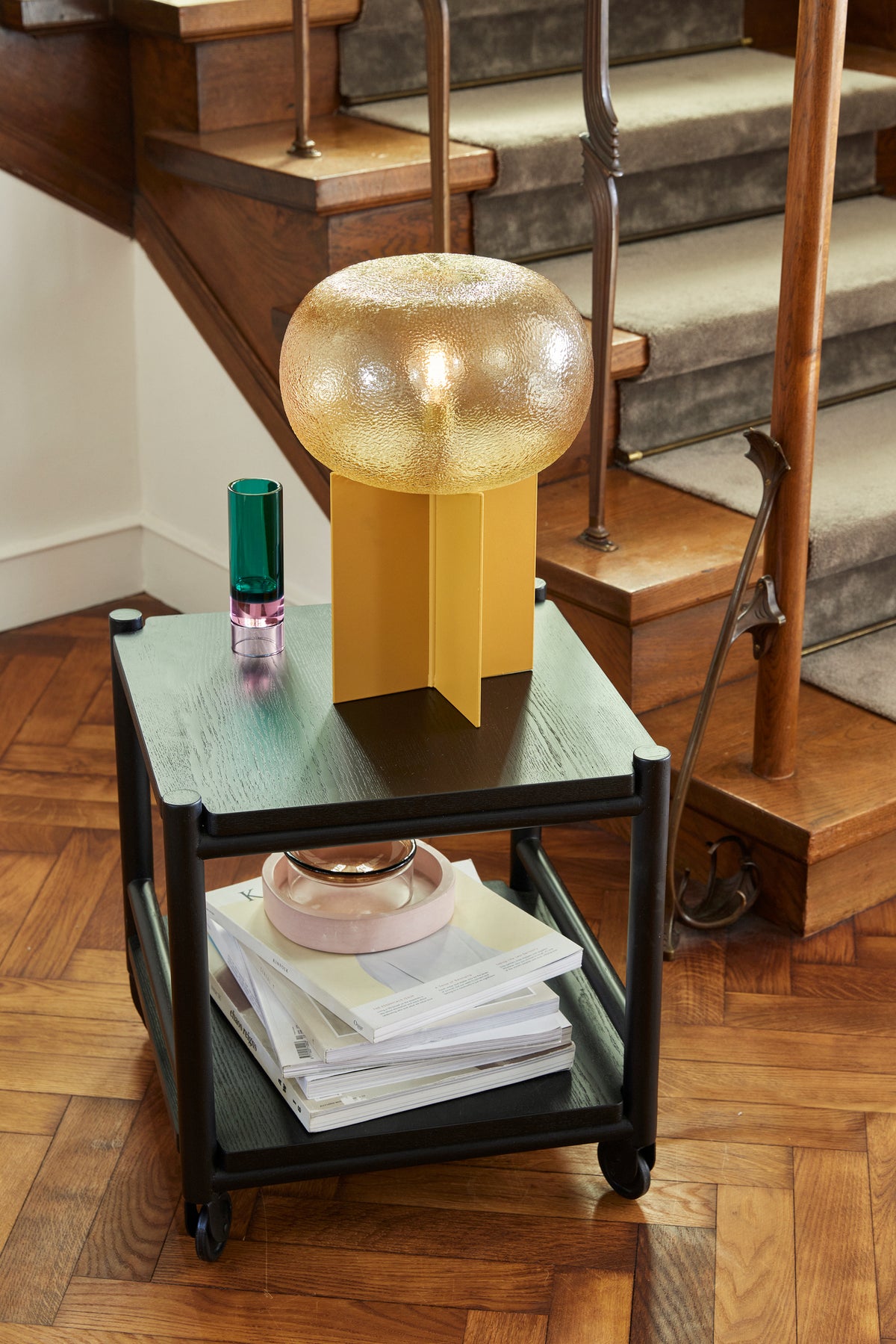 Podium Tischlampe Bernstein