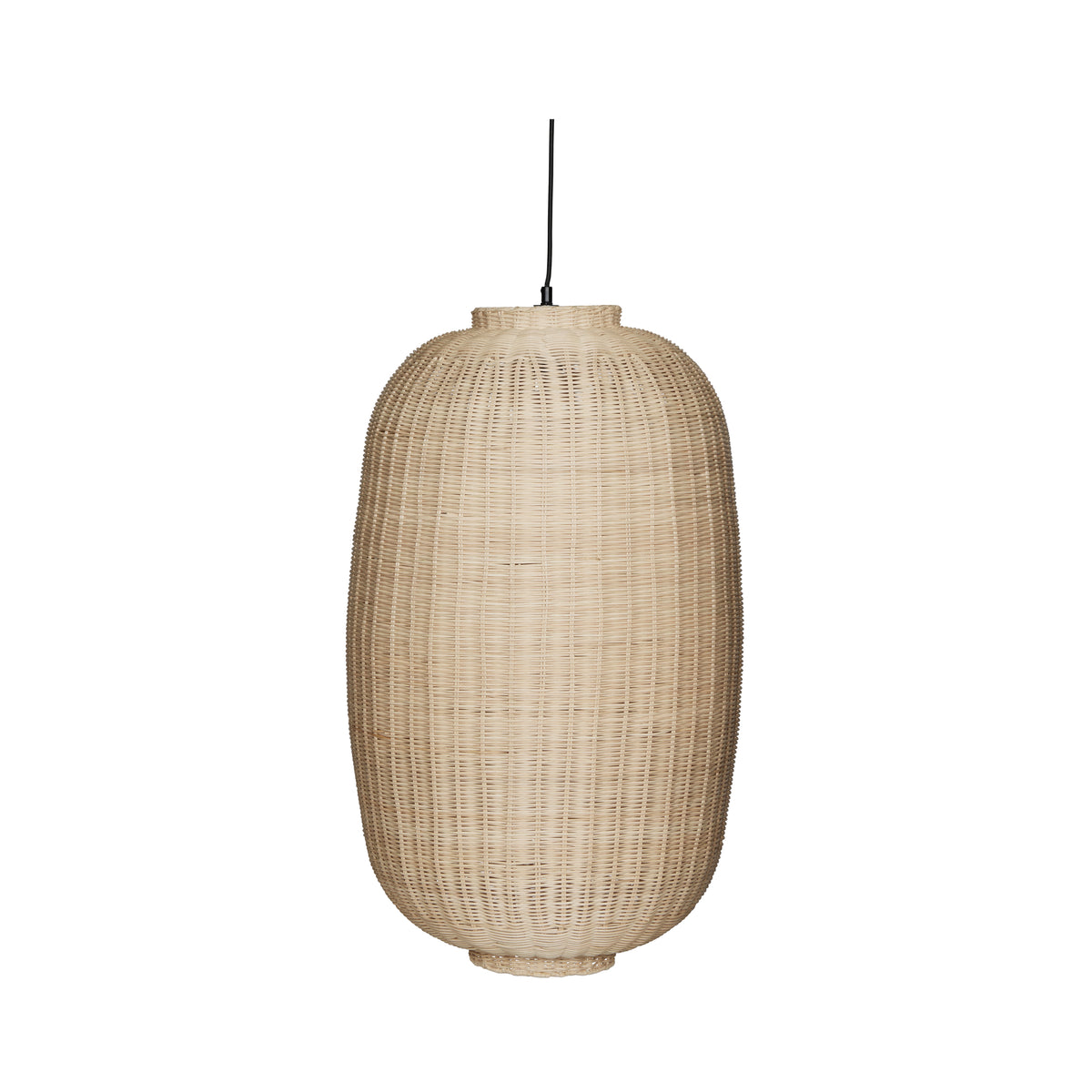 Chand Pendelleuchte – Rattan Natur, Ø 45 × 75 cm