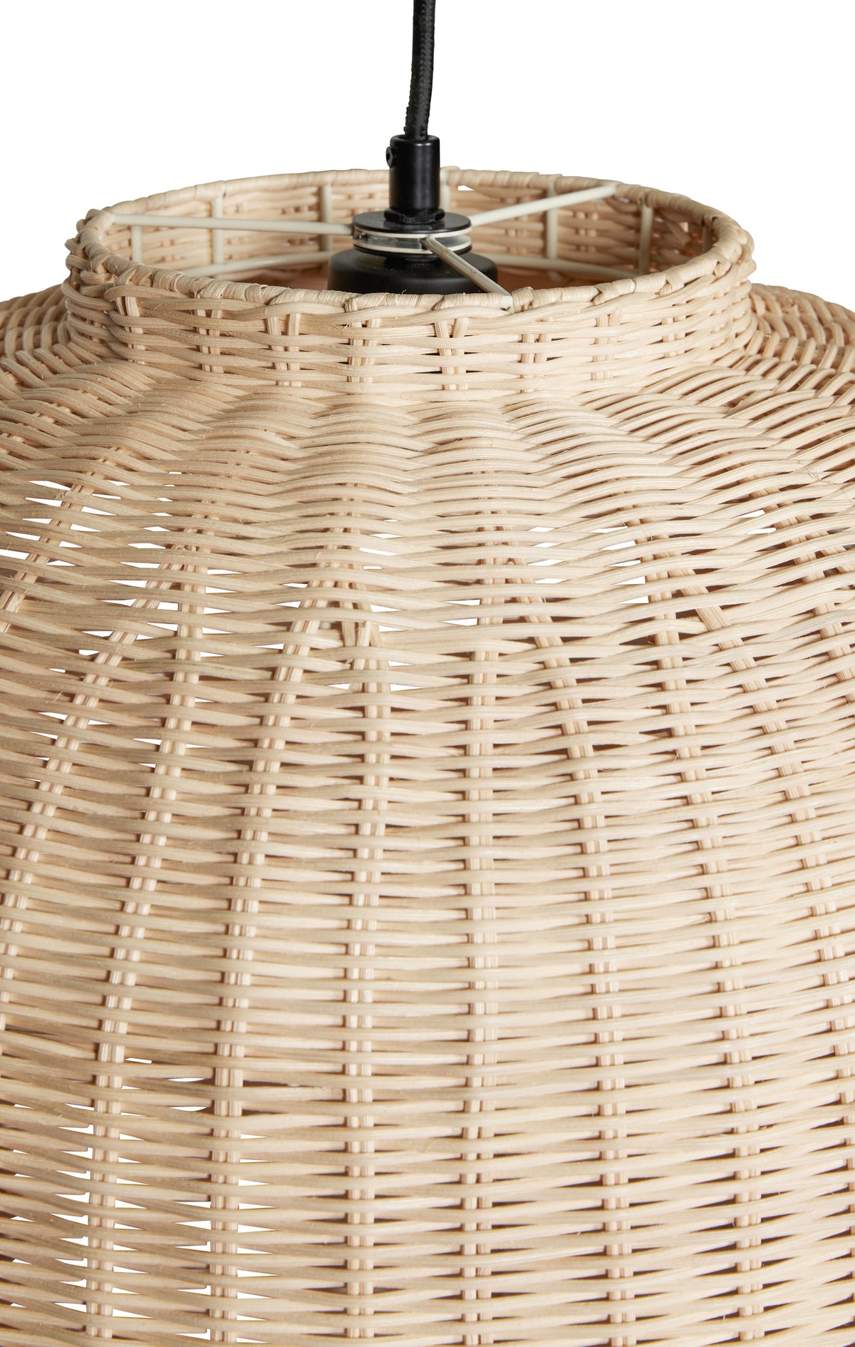 Chand Pendelleuchte – Rattan Natur, Ø 45 × 75 cm