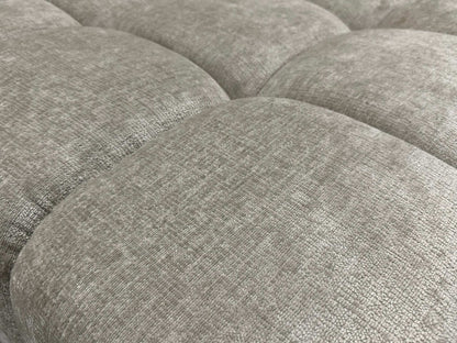 Bubble Sofa / Ecksofa in Chenille Beige - POLSTEROASE