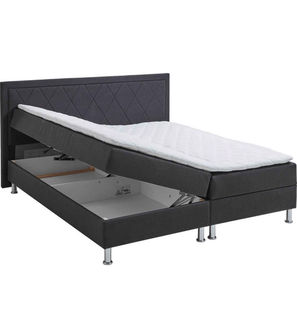 Boxbett - 120x200cm mit Matratze | PolsterOase - POLSTEROASE