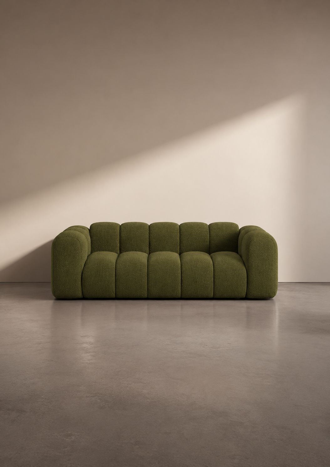Grandé Modulsofa aus Bouclé (2-Sitzer), 200 cm