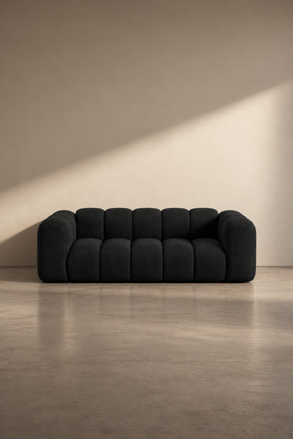 Grandé Modulsofa aus Bouclé (2-Sitzer), 200 cm