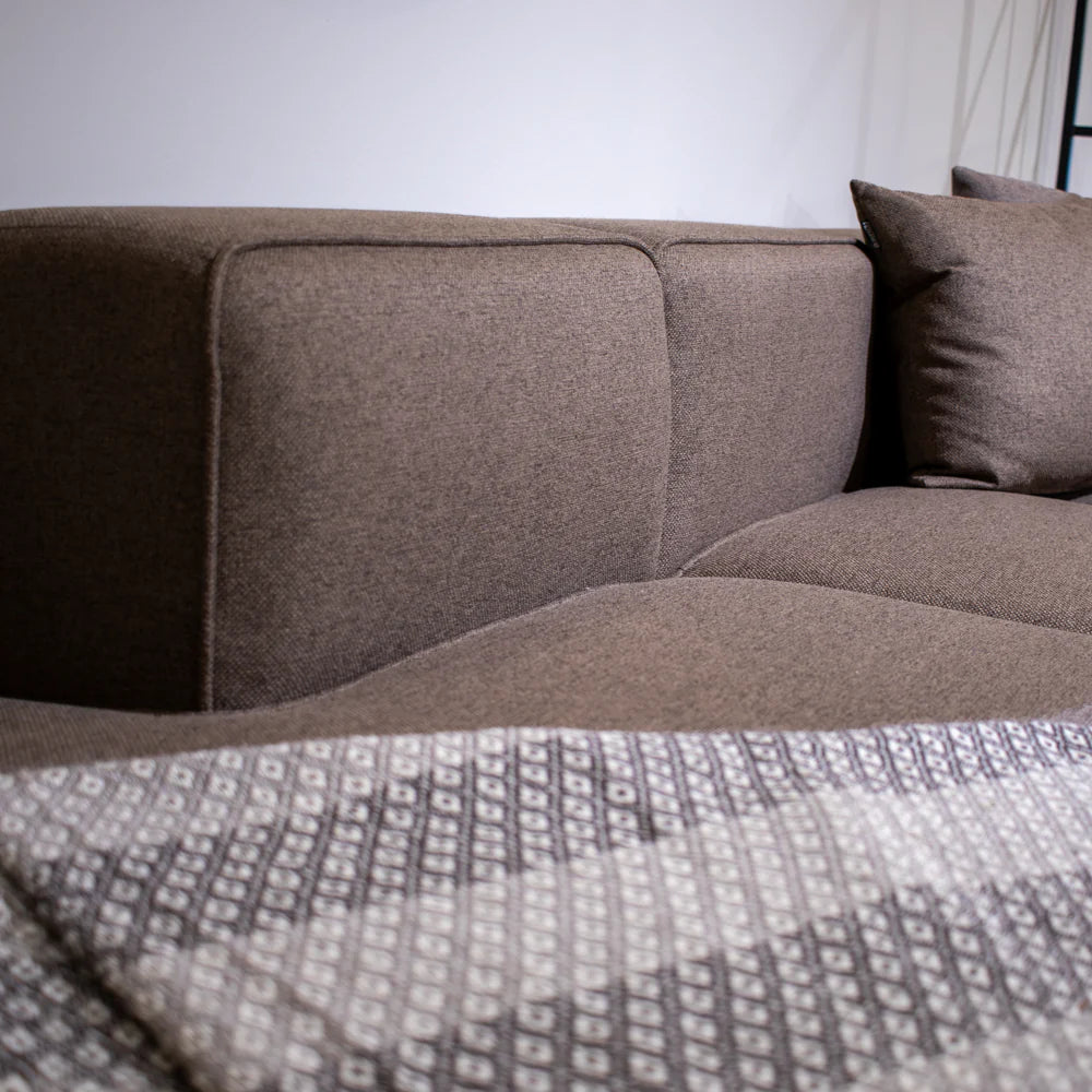 Benne Modulsofa Rechts in Braun 290 cm | PolsterOase