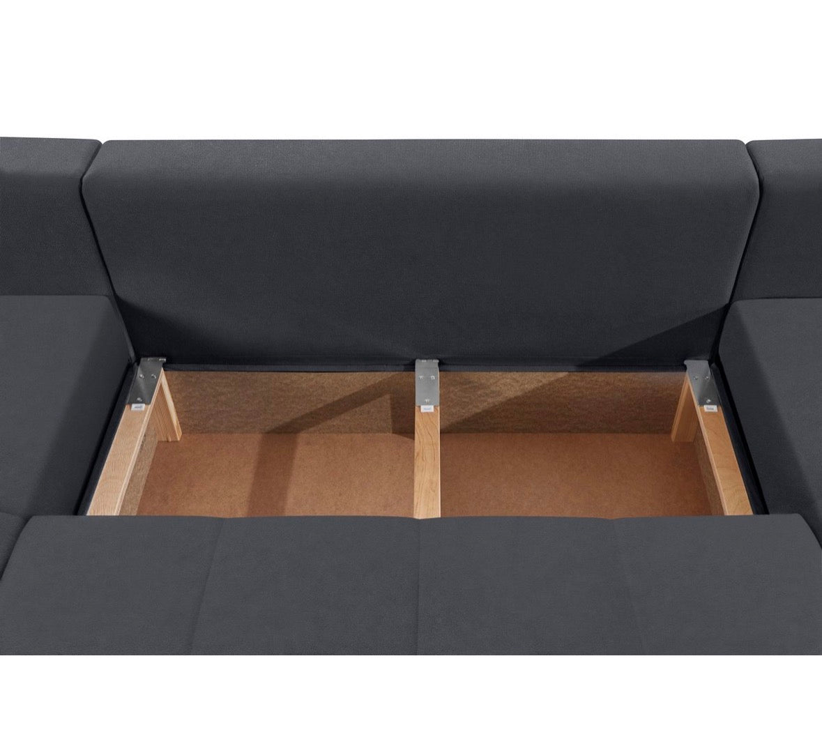 Wohnlandschaft in Microfaser, 333cm Breite | PolsterOase