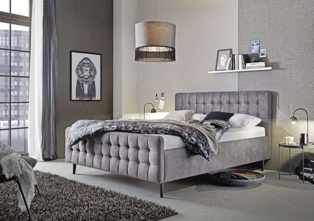 Bettgestell in Samt, 180x200cm | PolsterOase