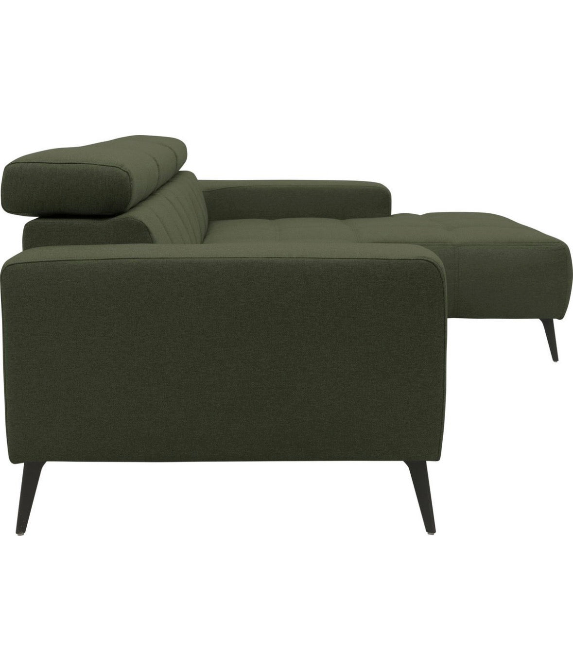 Ecksofa + Hocker in Struktur, 289cm Breite | PolsterOase