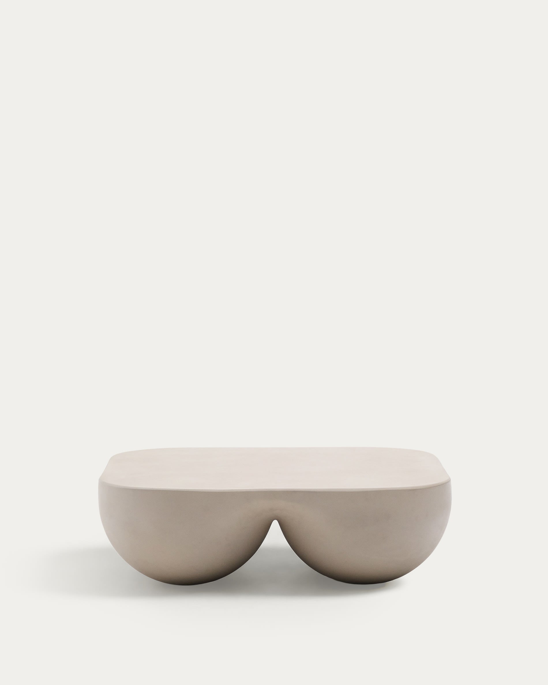 Colba Couchtisch 100x100 cm – Polystone Design für Indoor & Outdoor
