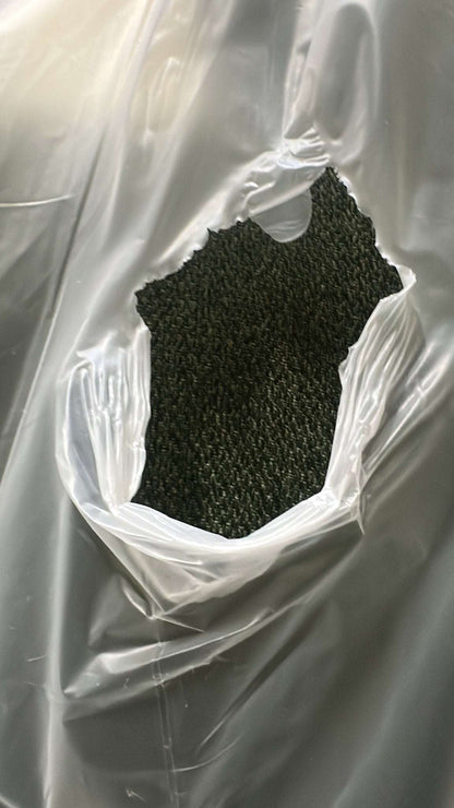 2,5 Sitzer / Sofa mit Kopfstützenverstellung in Webstoff Grün - POLSTEROASE