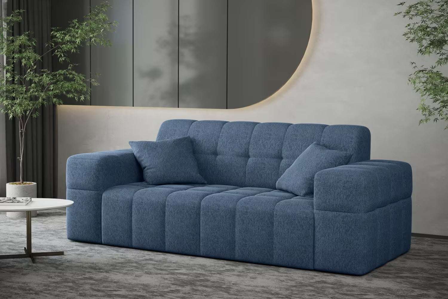 Sofa Nimes in Struktur, 183 cm Breite