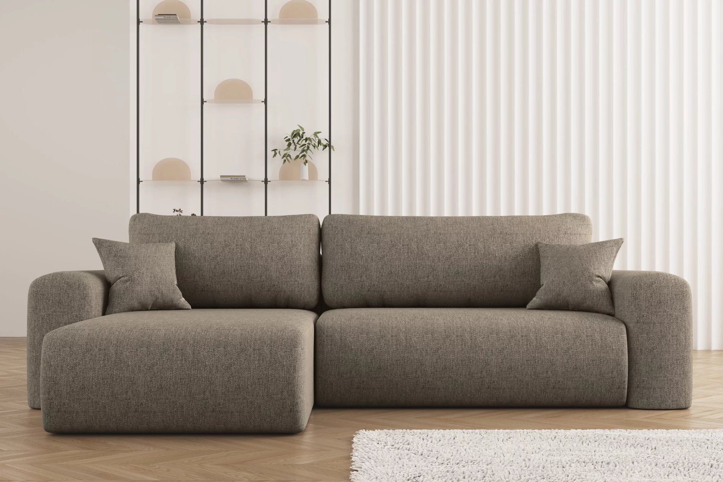 Ecksofa Capri #Variant_Braun-Links