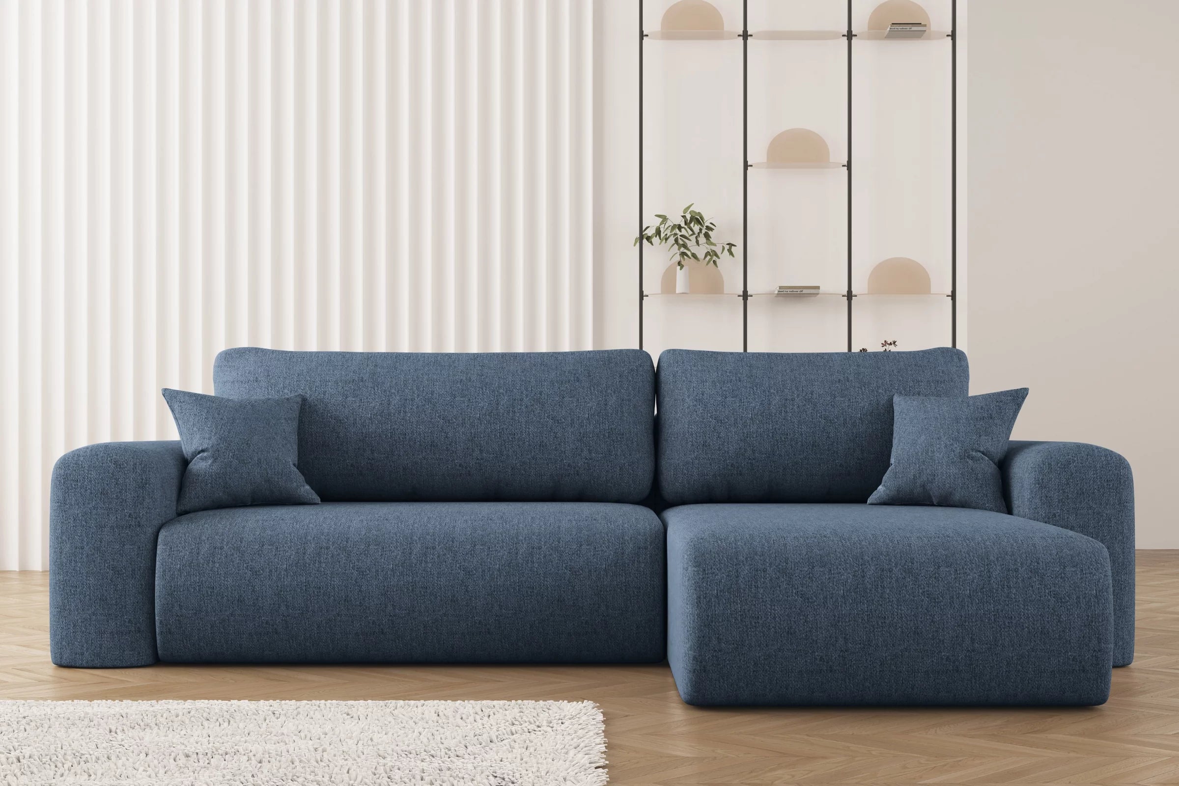 Ecksofa Capri #Variant_Blau-Rechts