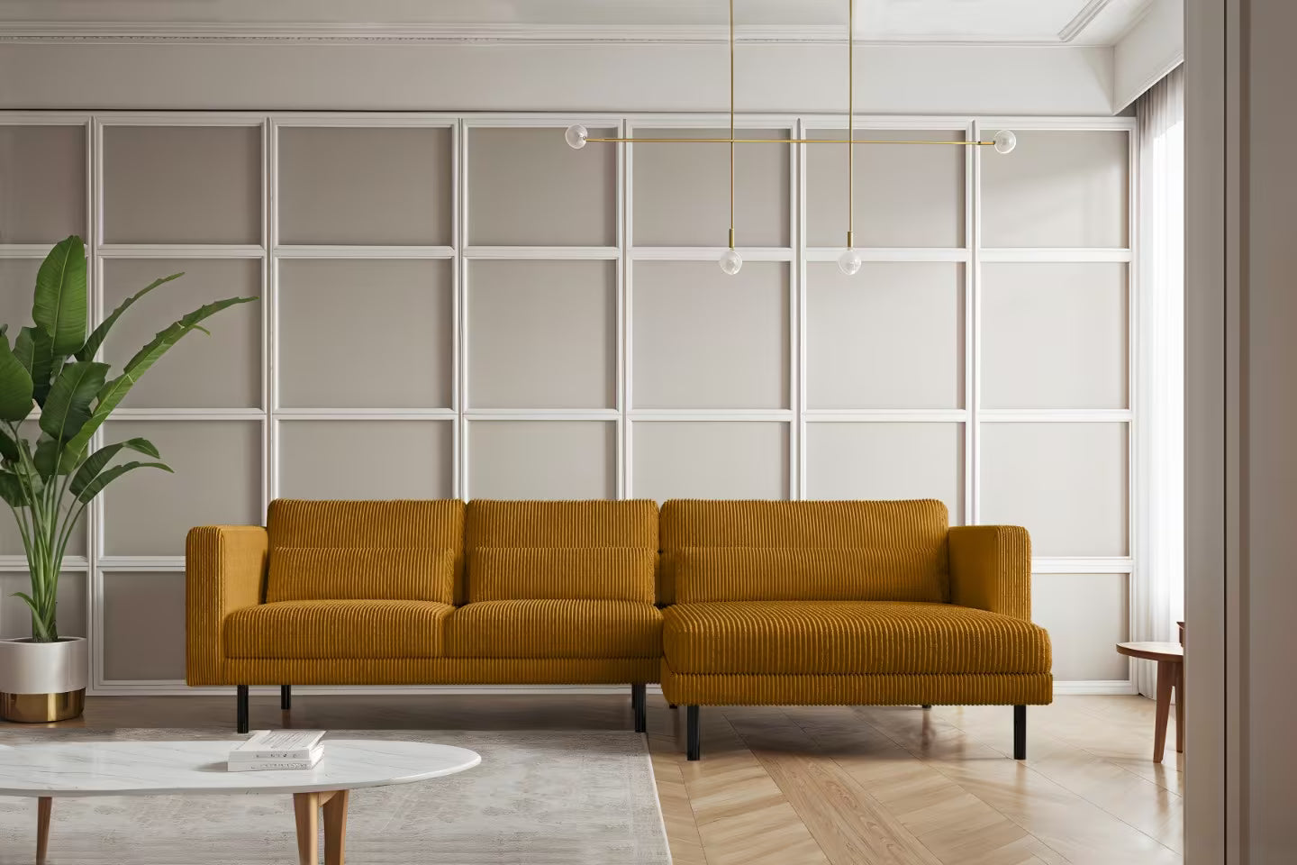 Dani Ecksofa #Variant_Gelb-Rechts