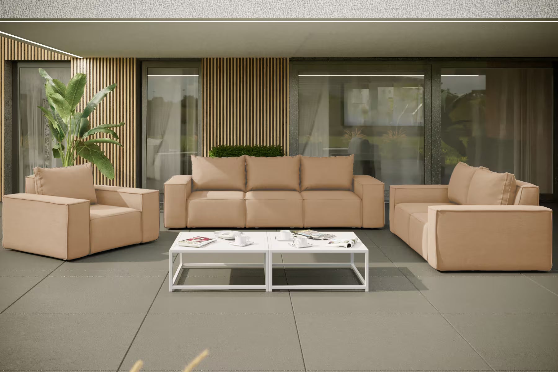 Sofa Set Lea 3-2-1, 245 cm Breite