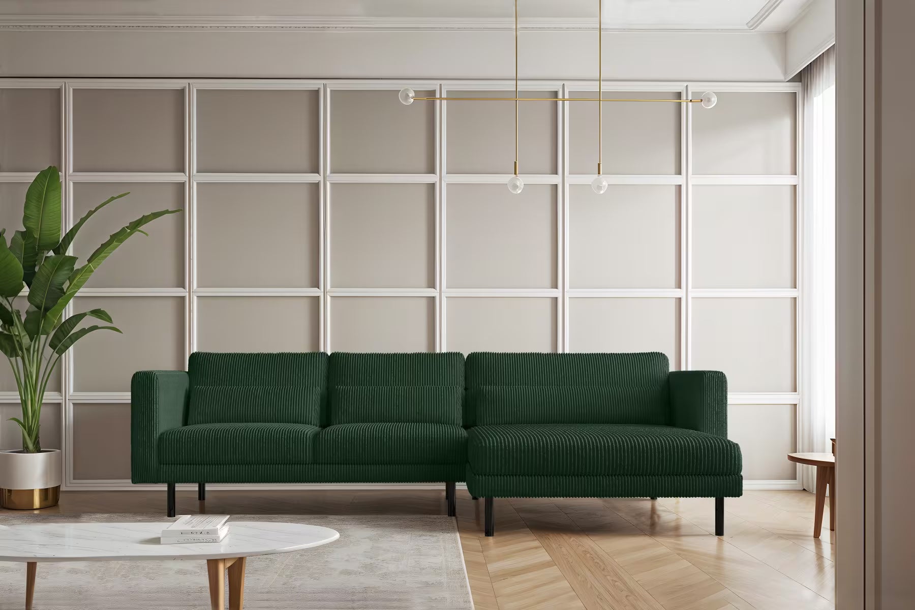 Dani Ecksofa #Variant_Grün-Rechts