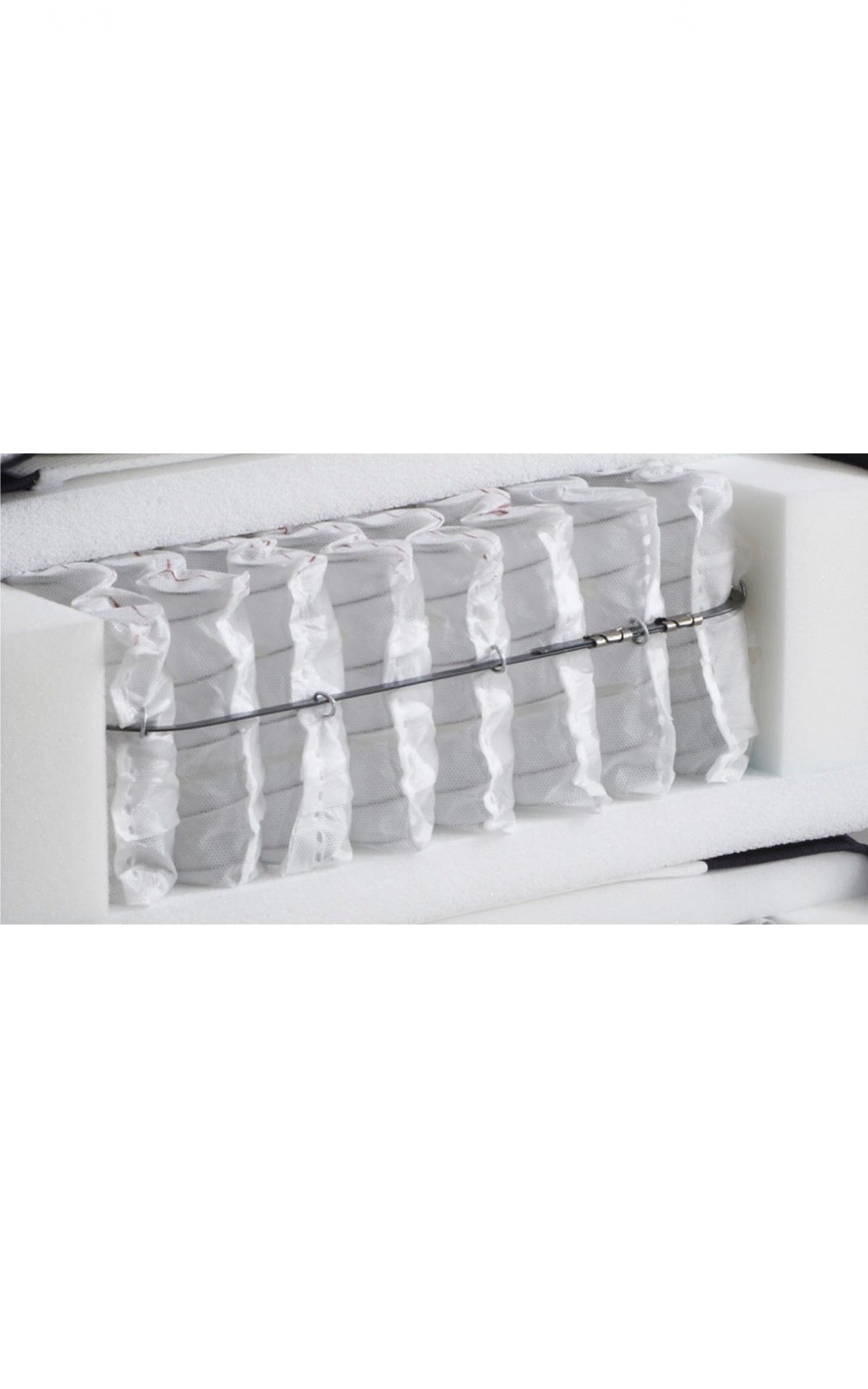 Boxbett / Bett 120x200cm inkl. Matratze in Anthrazit - POLSTEROASE