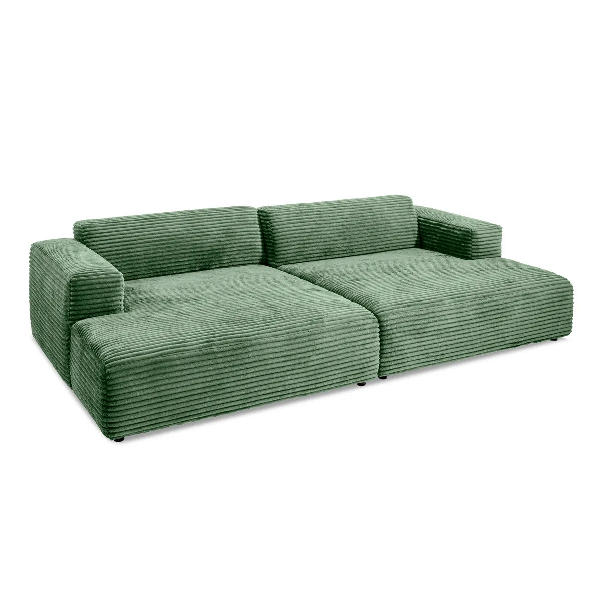 XL Big Sofa in Breitcord, 312 cm Breite | PolsterOase