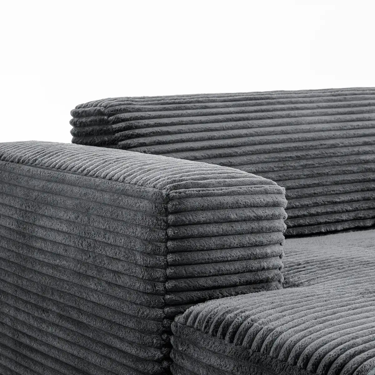 XL Big Sofa in Breitcord, 312 cm Breite | PolsterOase