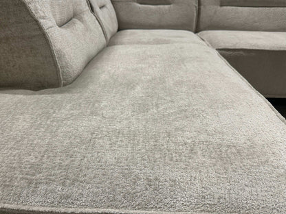 Ecksofa L-Form in Bouclé Naturton