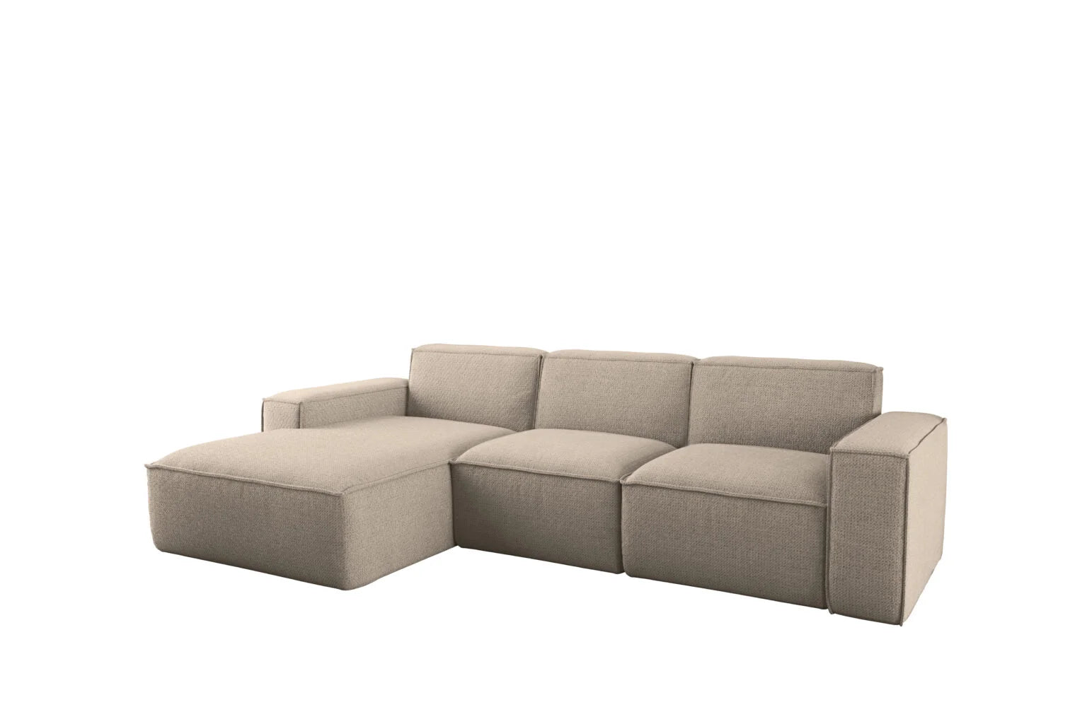 Ecksofa Sienna in Struktur #Variant_Beige-Links