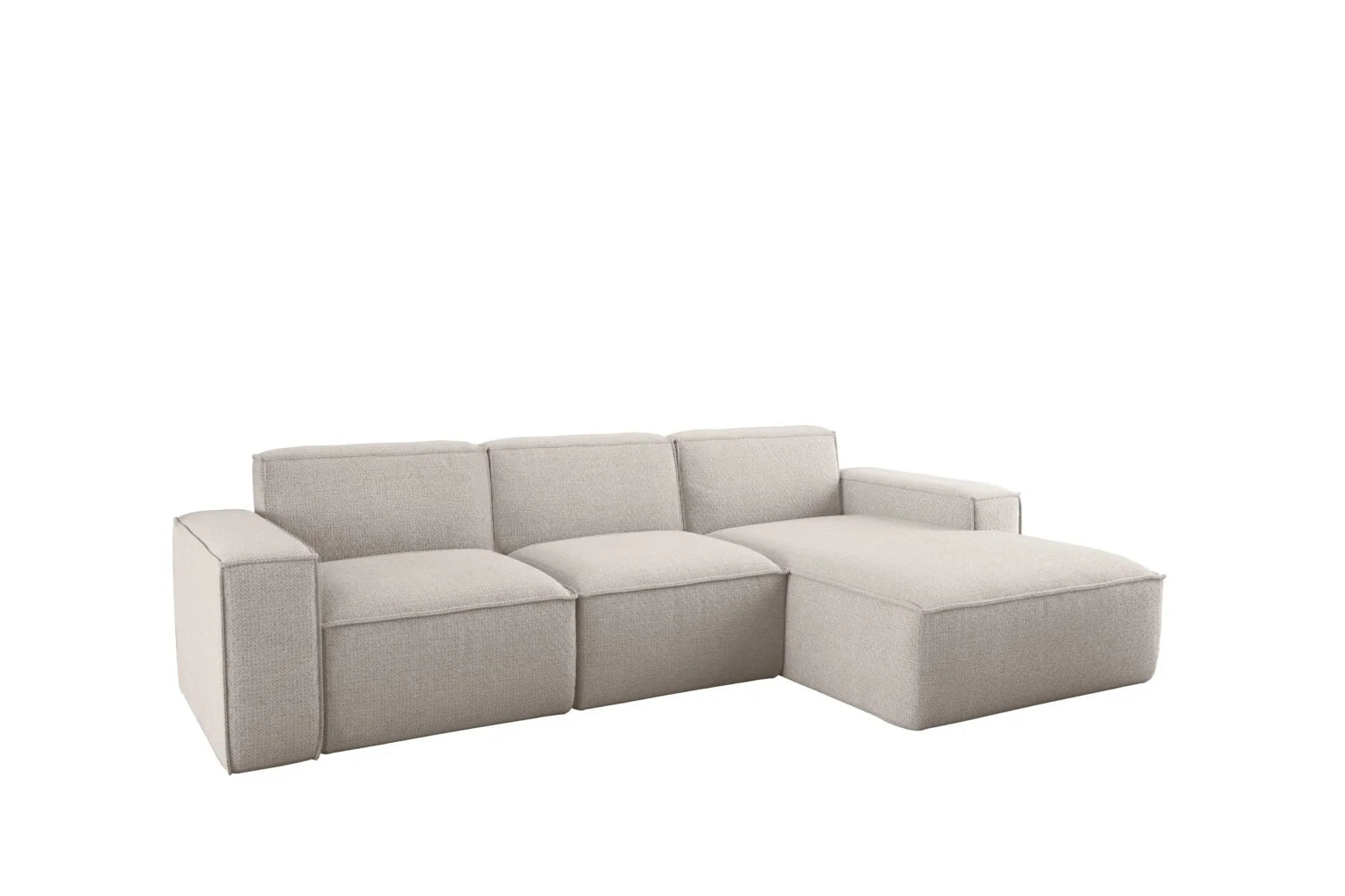 Ecksofa Sienna in Struktur #Variant_Nata-Rechts