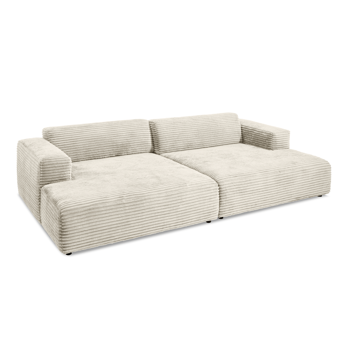 Big Sofa mit verstellbaren Rückenlehnen in Breitcord Beach - POLSTEROASE