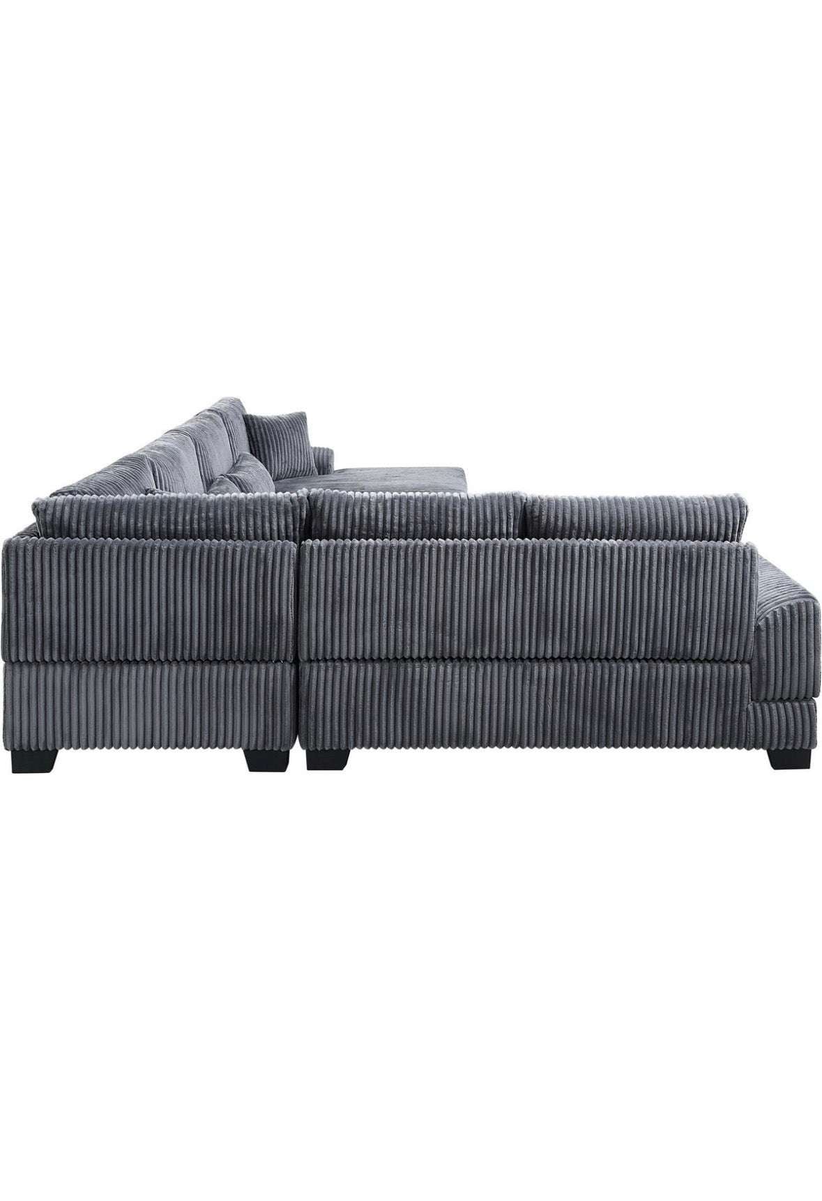 Wohnlandschaft in Breitcord - 332cm Breite | PolsterOase - POLSTEROASE