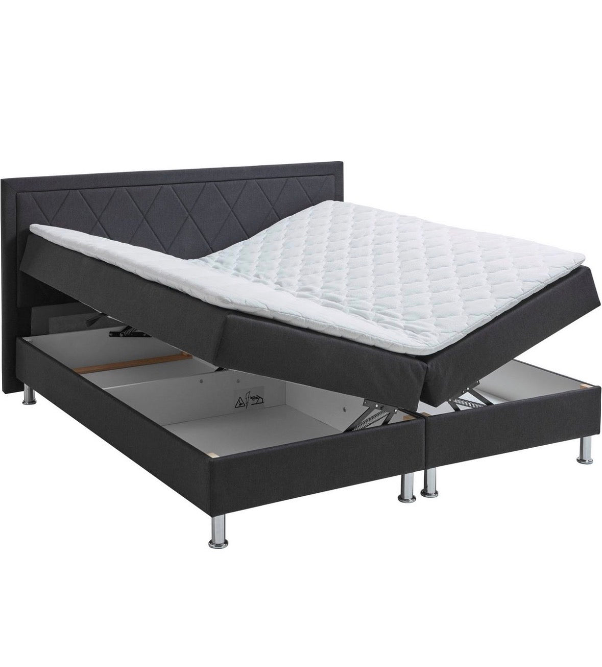 Boxbett - 120x200cm mit Matratze | PolsterOase - POLSTEROASE