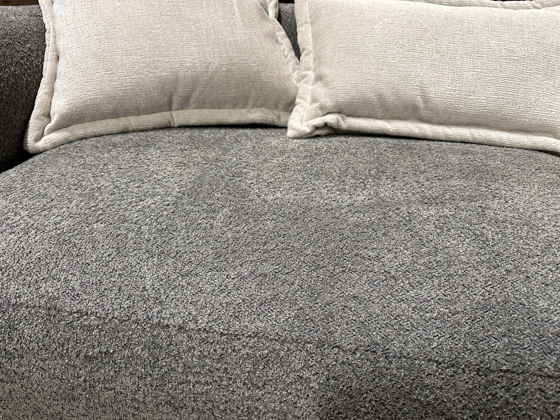 Big Sofa in Teddy Anthrazit