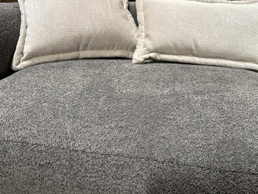 Big Sofa in Teddy Anthrazit