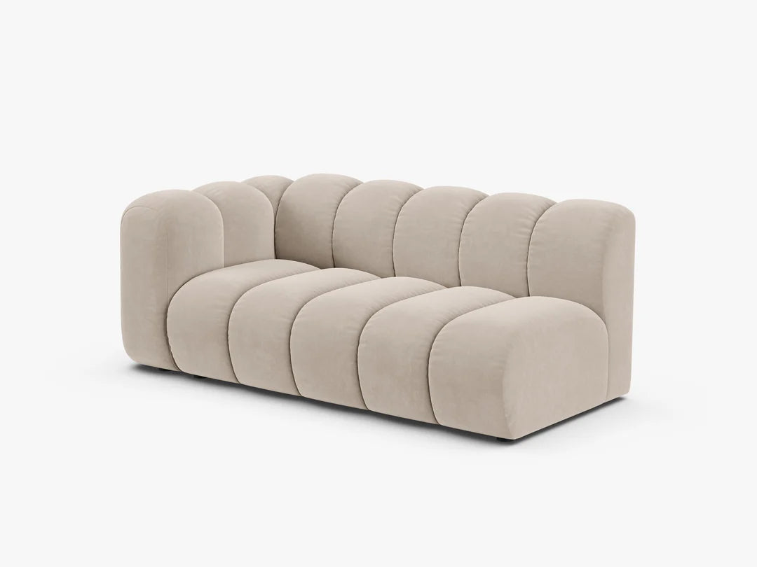 Grandé 3-Sitzer Modul (links) in Samt, 175 cm Breite - Modulsofa-1