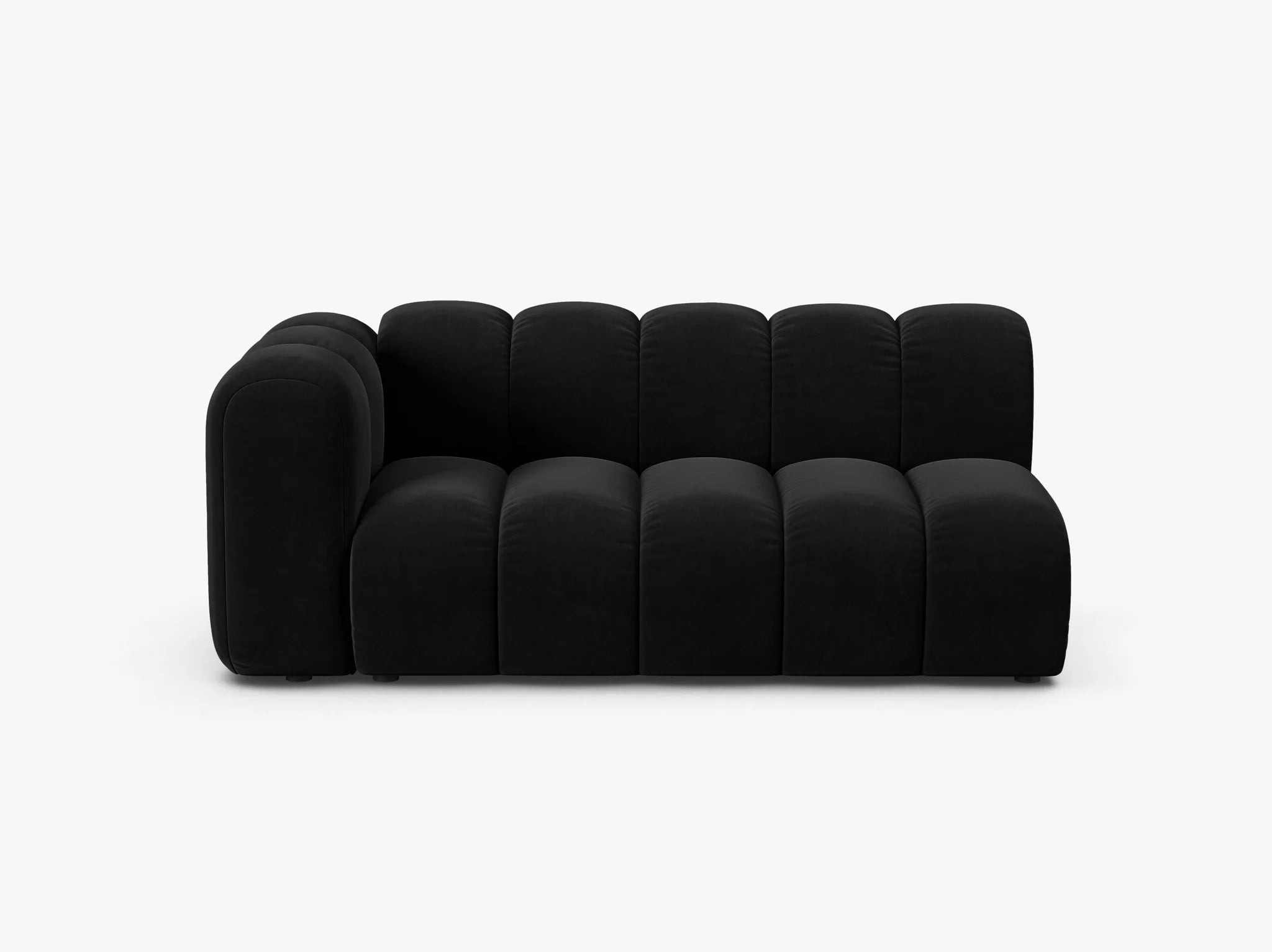 Grandé 3-Sitzer Modul (links) in Samt, 175 cm Breite - Modulsofa-3