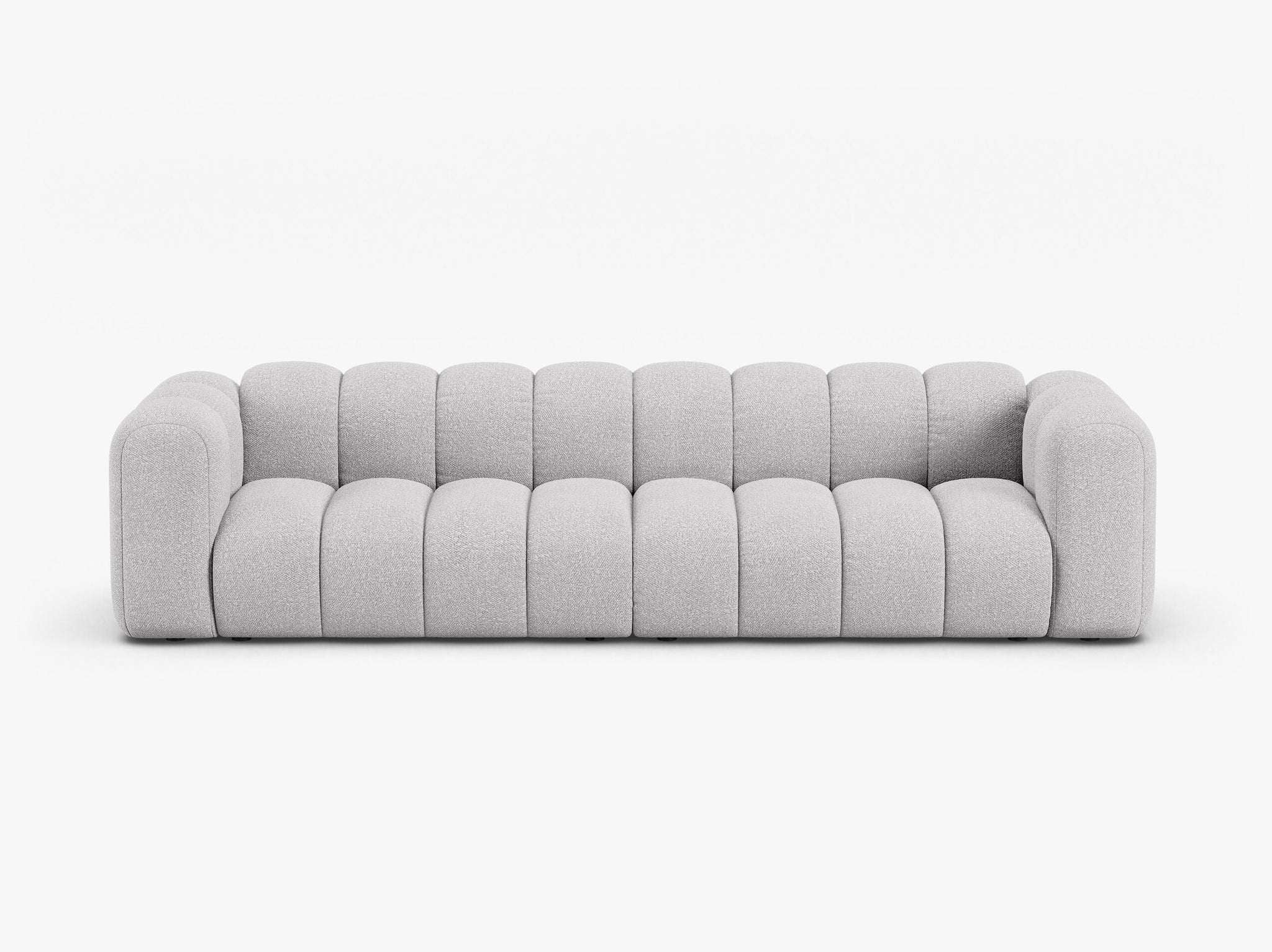 Grandé 4-Sitzer in Bouclé #Variant_Grau