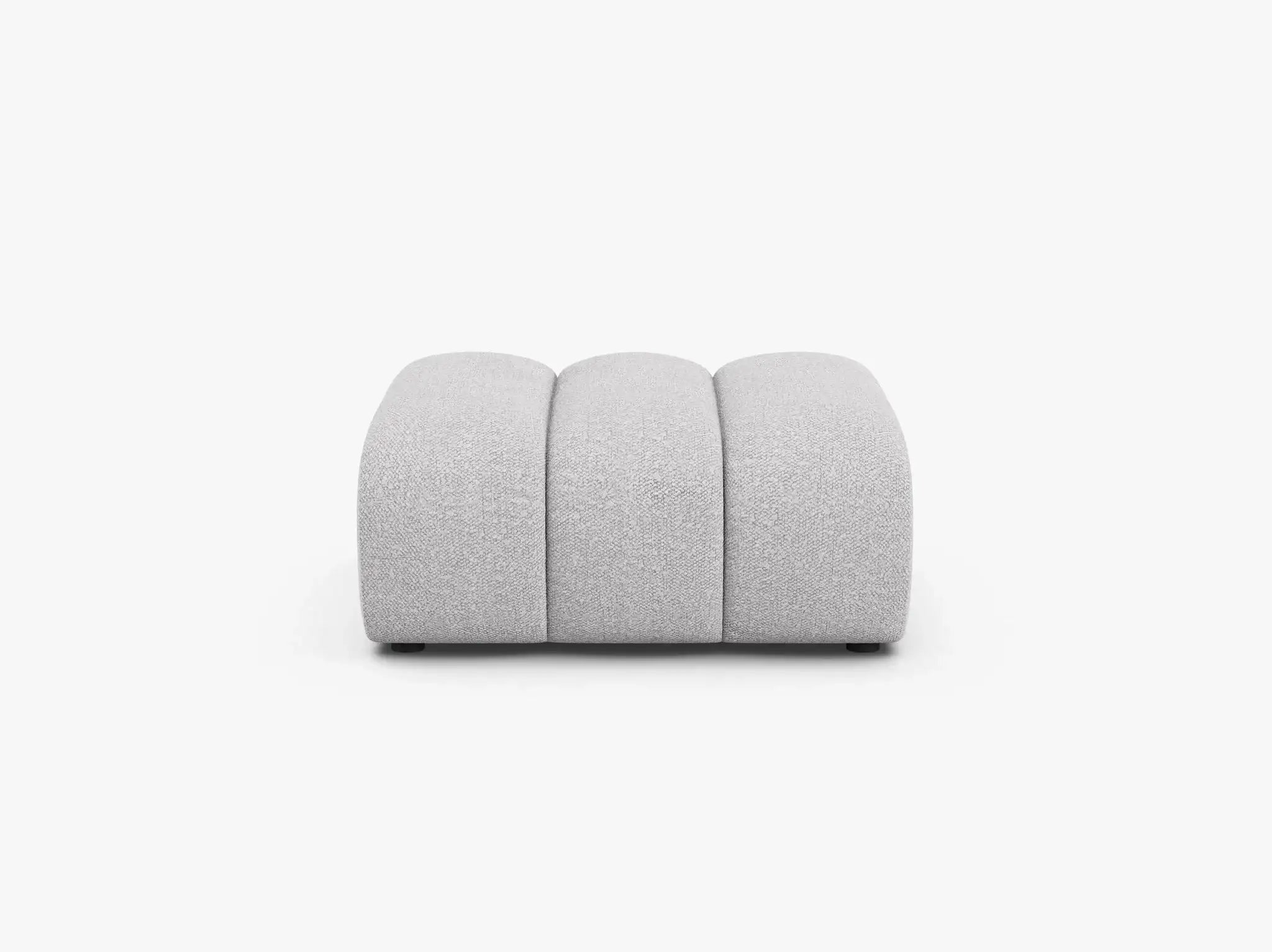 Grandé Hocker in Bouclé, 92 cm Breite - Modulsofa-2