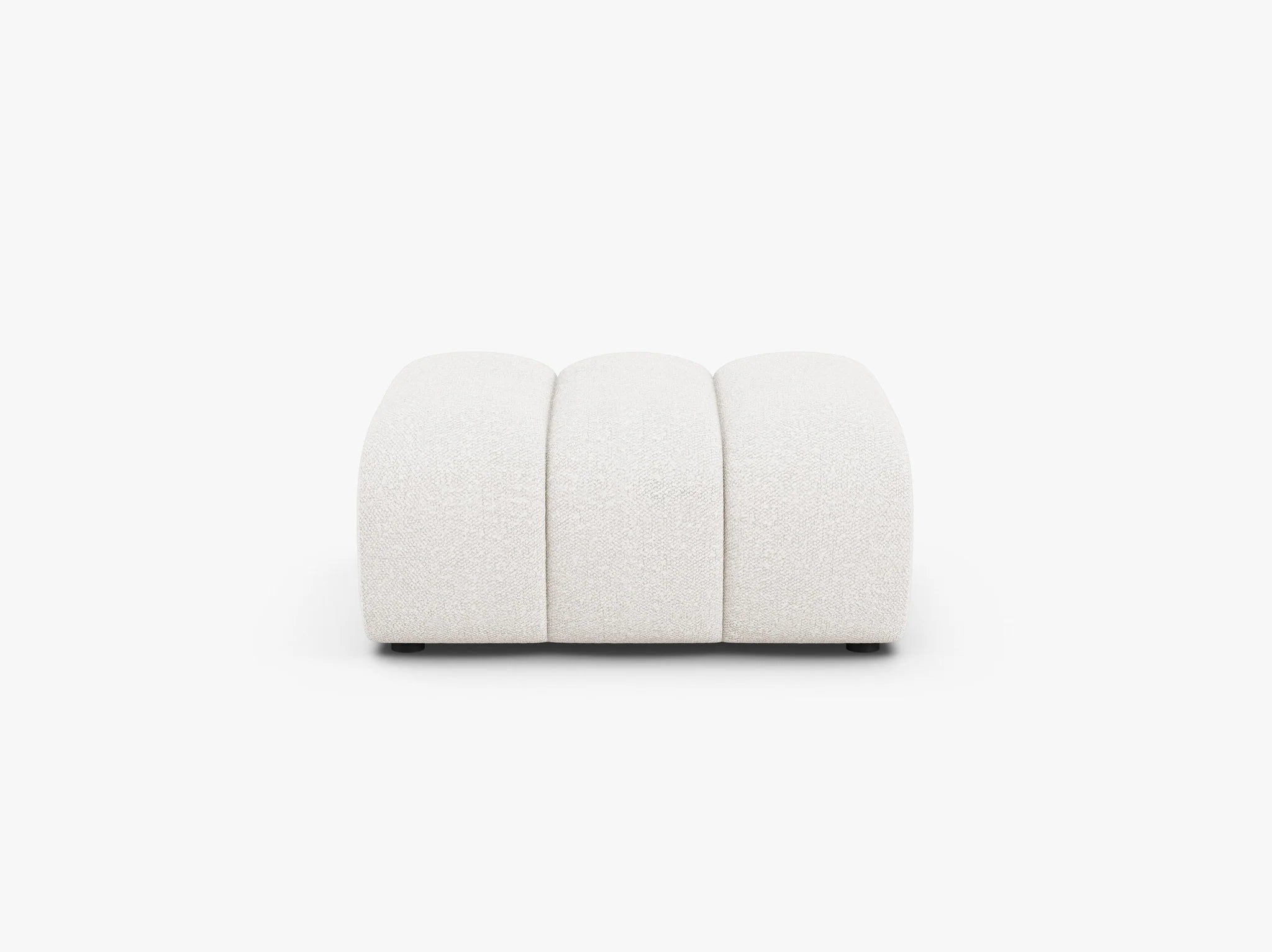 Grandé Hocker in Bouclé, 92 cm Breite - Modulsofa-3