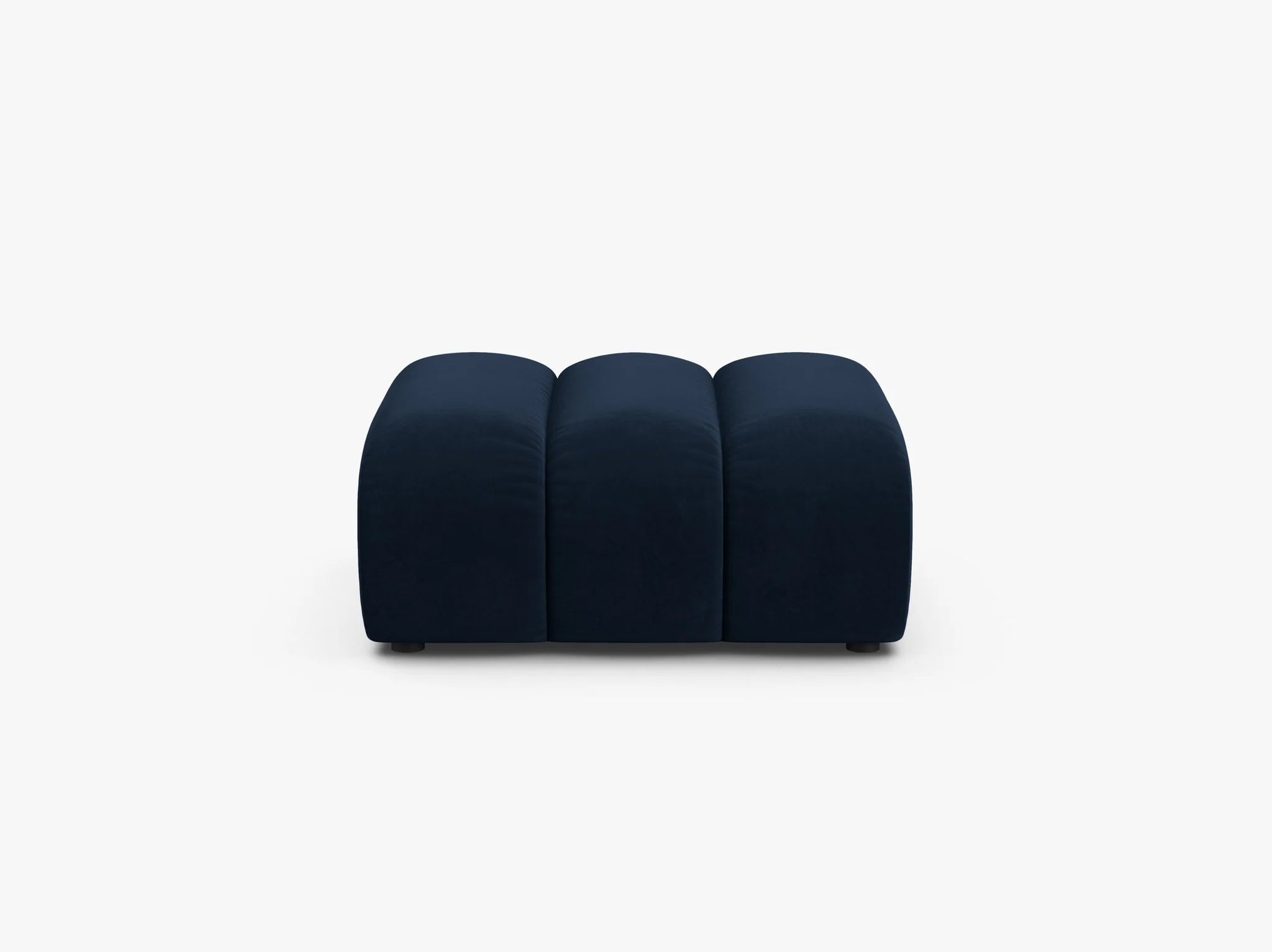 Grandé Hocker in Samt, 92 cm Breite - Modulsofa-4