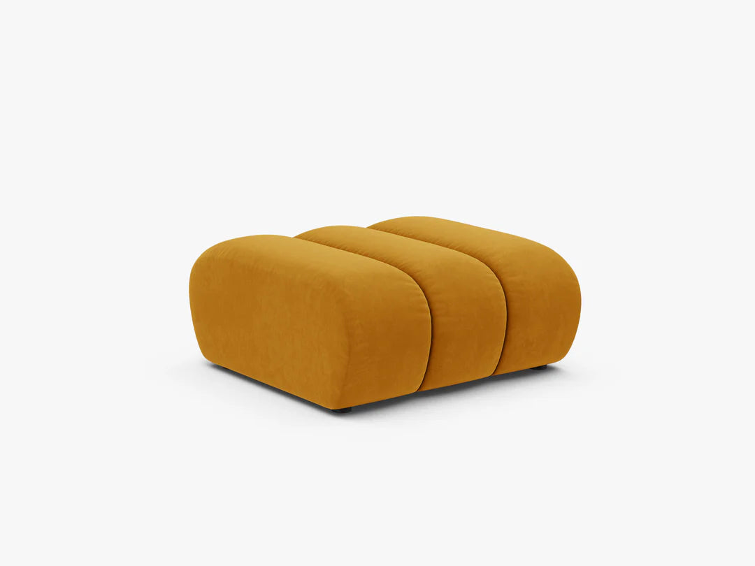 Grandé Hocker in Samt, 92 cm Breite - Modulsofa-6