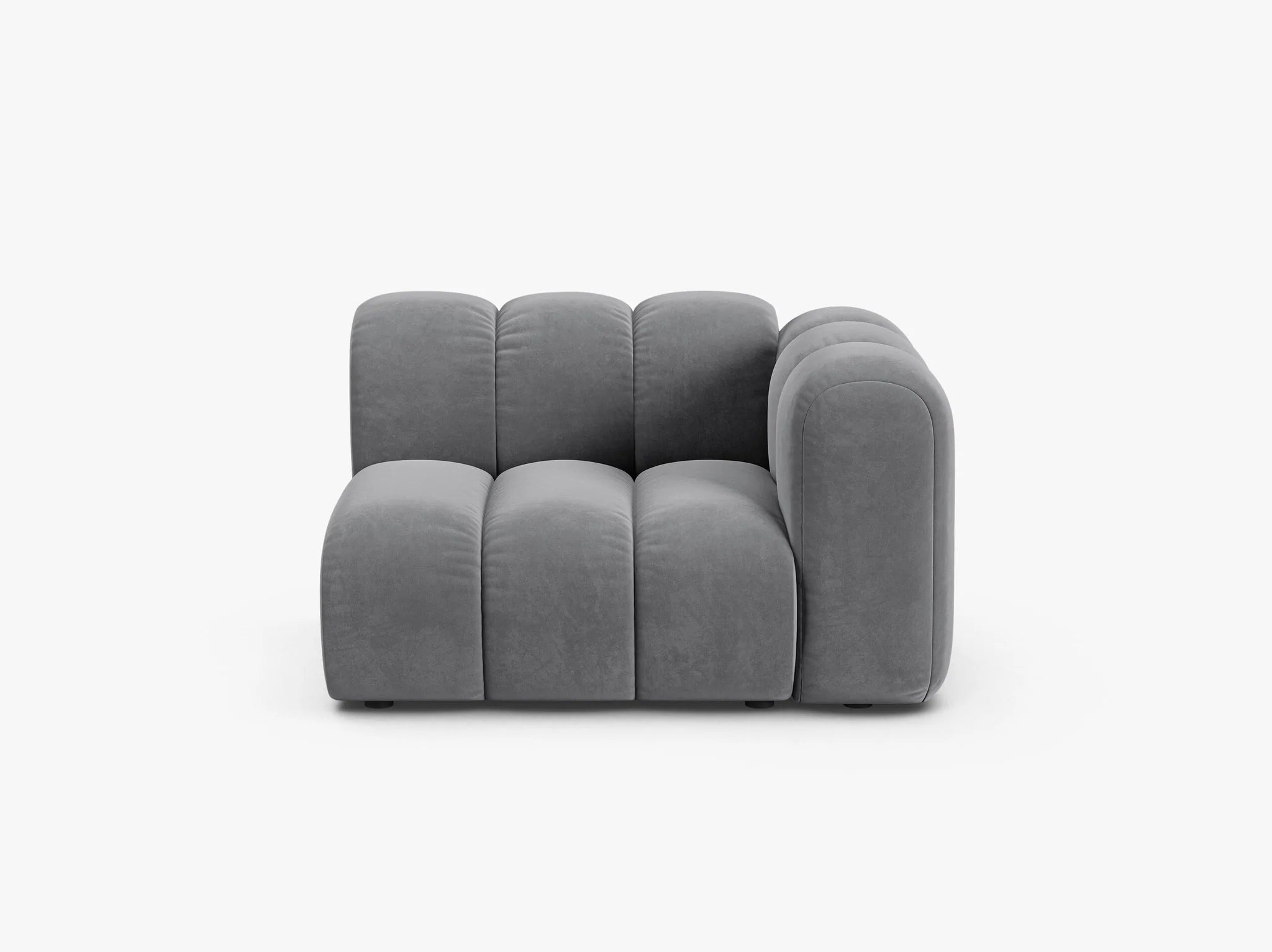 Grandé Modul (rechts) in Samt, 115 cm Breite - Modulsofa-2